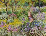 克劳德 莫奈 : The Iris Garden at Giverny